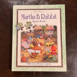 Martha B. Rabbit Jigsaw Book- collectors item